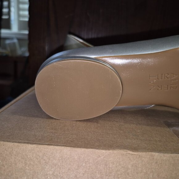 NWB Naturalizer Barlow Pointed Toe Ballet Flat sz 8W - Picture 6 of 9